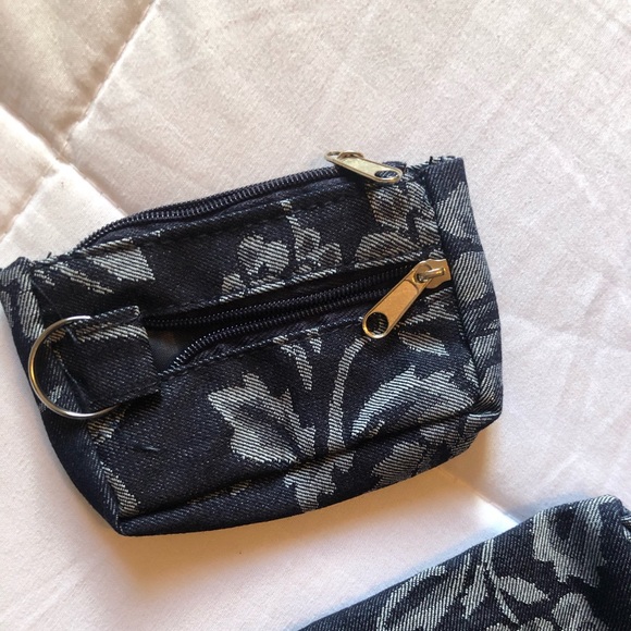 BRAND NWOT Floral denim bag - Picture 5 of 5